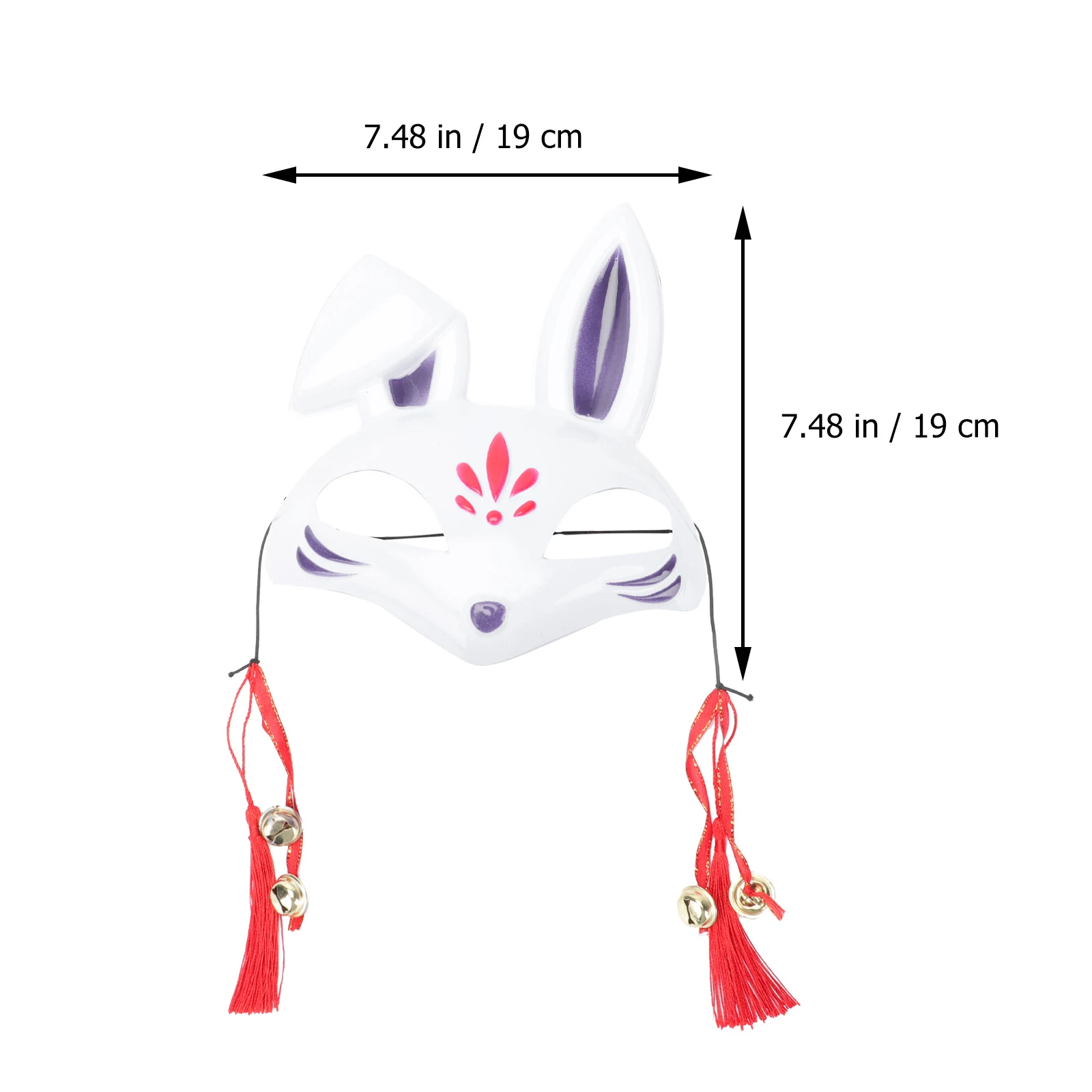 

3 Pcs Rabbit Mask Adorable Bunny Face Masks for Halloween Party Supplies Breathable Comfortable Adult Size Fancy Dress Carnival