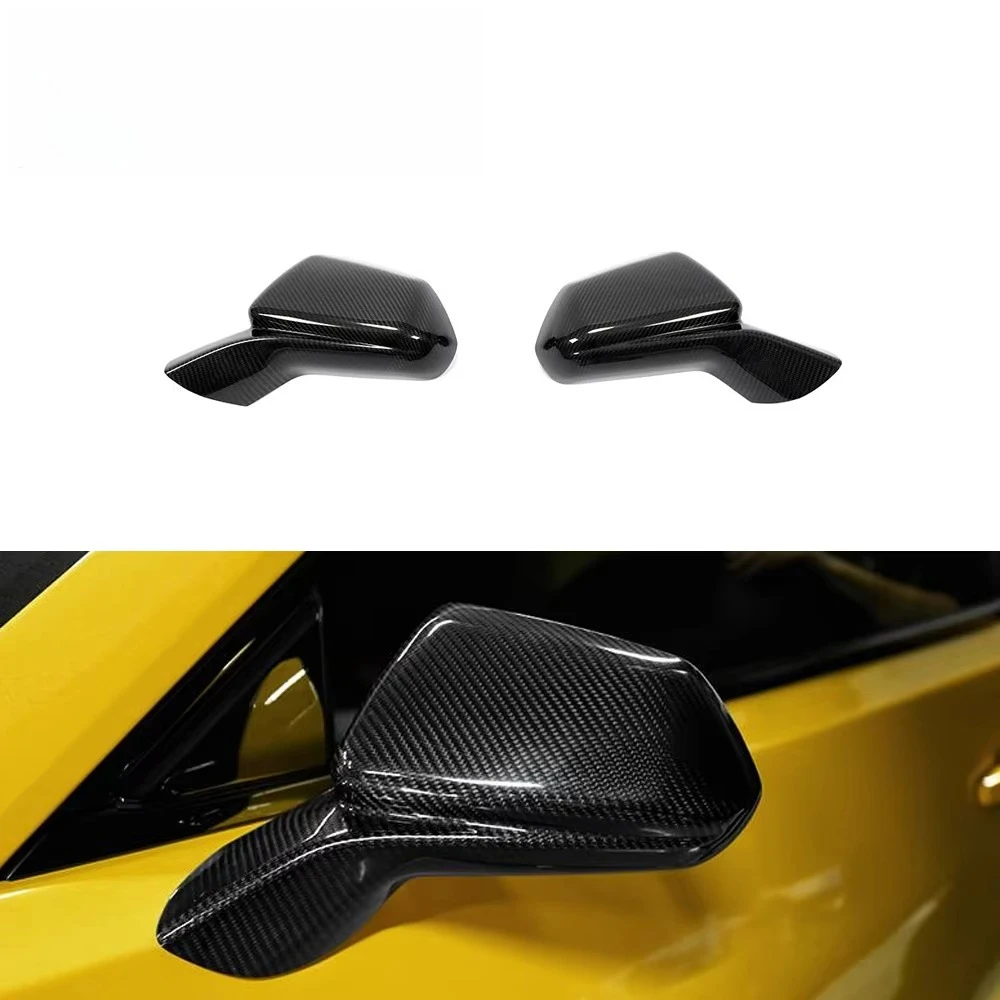 

Dry Carbon Fiber ZL1 Car Side Mirror Covers for Chevrolet Camaro RS LT SS 2016-2019