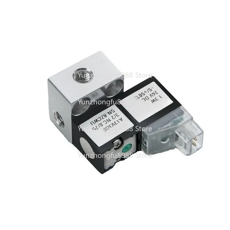 2 موقف 3 طريقة صمام الملف اللولبي الضغط الإيجابي عادة مغلقة الحرة العادم مايكرو الملف اللولبي صمام ل HVAC والسباكة #5