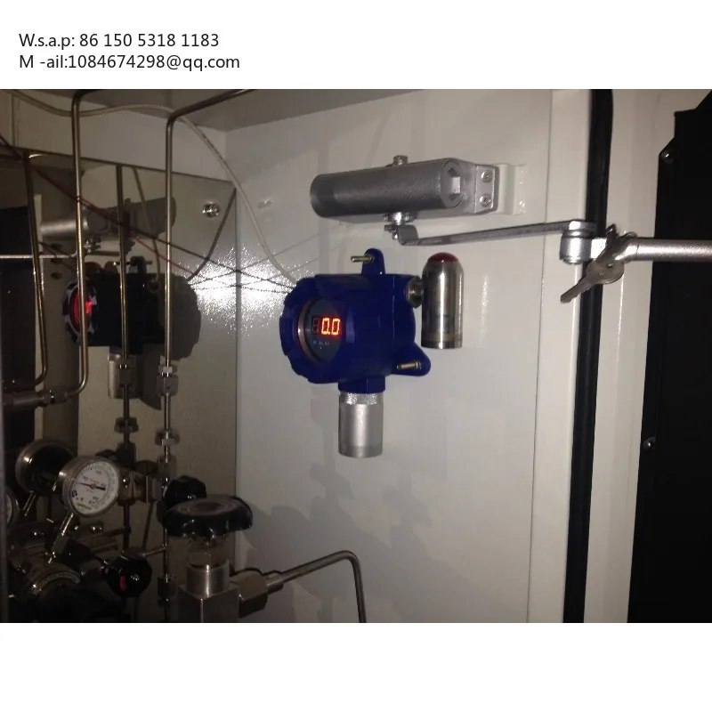 Fixed Explosion-Proof SF6 Gas Leak Detector Online Monitoring for High Voltage Substation Switchgear with Sound Light Alarm