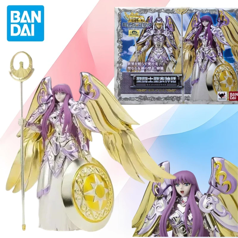 

В наличии: Оригинальная металлическая фигурка-броня Богини Афины из Saint Seiya от Bandai, высокое качество
