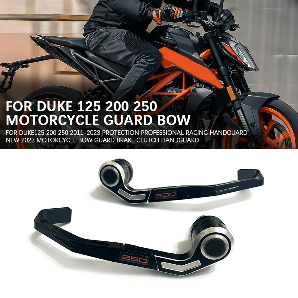 دراجة نارية الألومنيوم Handguard القوس دواسة فرامل ، حماية اليد ، سباق ، اكسسوارات جديدة ل 125 ، 200 ، 250 ، duke 2011-2023
