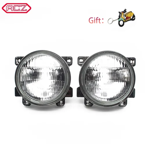 Faros delanteros para motocicleta, faros delanteros (sin bombilla) para Honda CBR250 NC19 NC22 CBR400 NC23 NC29 VFR400 NC30