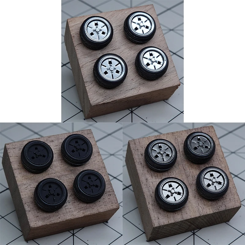 

1:64 Proportional Wheel Hub_Advan-ADA_6.8mm Shaft Insert Resin Model