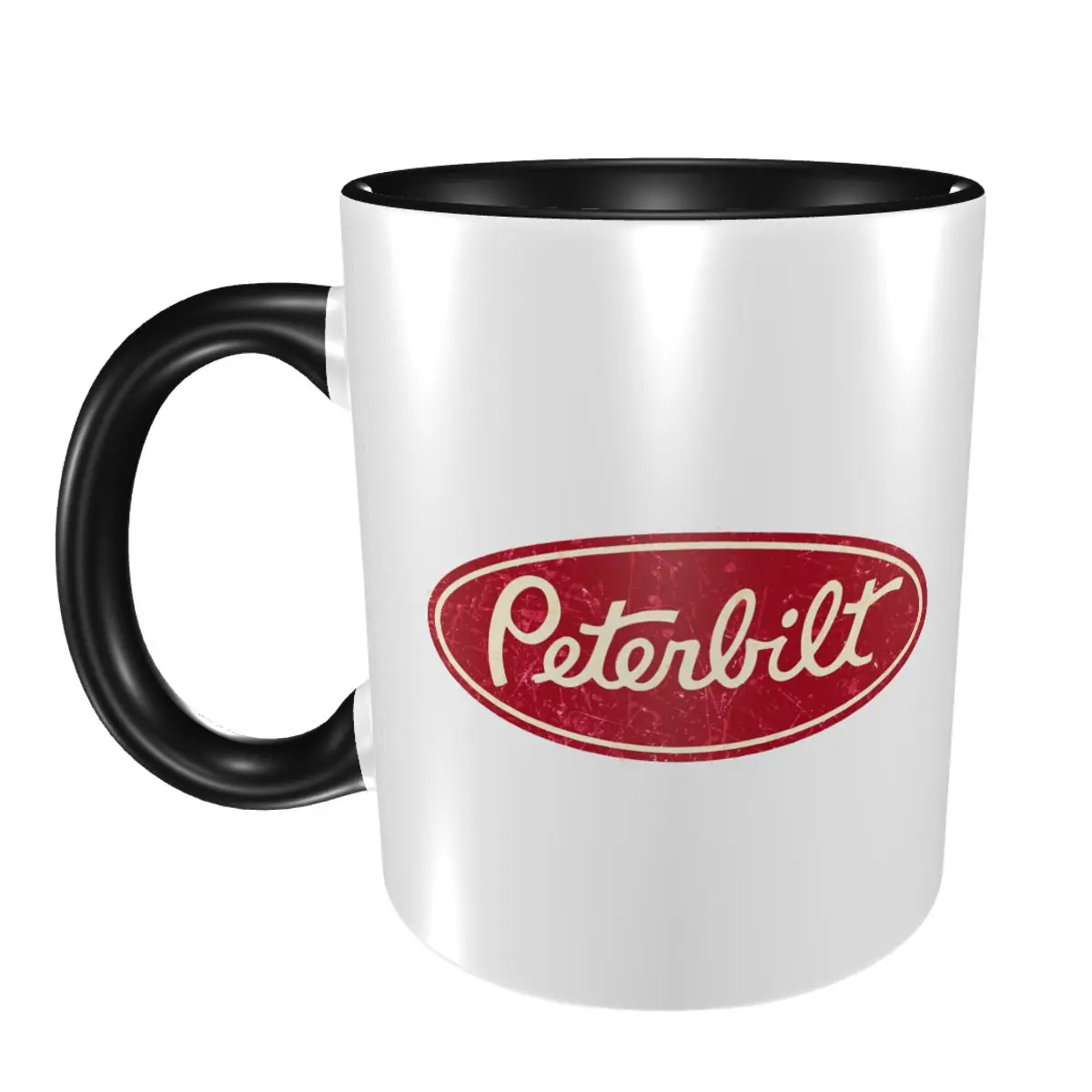 

Peterbilt Truck Racing винтажная кружка забавные керамические кофейные чашки чайные кружки чашка для молока посуда для напитков подарок для женщины и мужчины