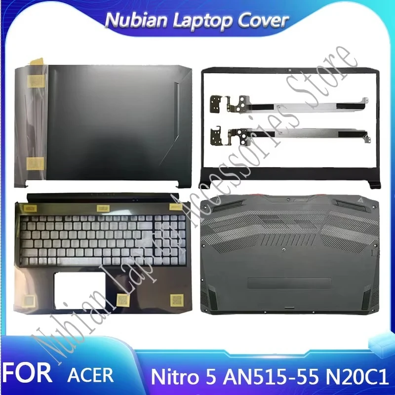 

New For Acer Nitro 5 AN515-55 AN515-54 N20C1 Laptop LCD Back Cover/Front Frame/Palm Rest/Bottom Cover/Hinged Top Cover