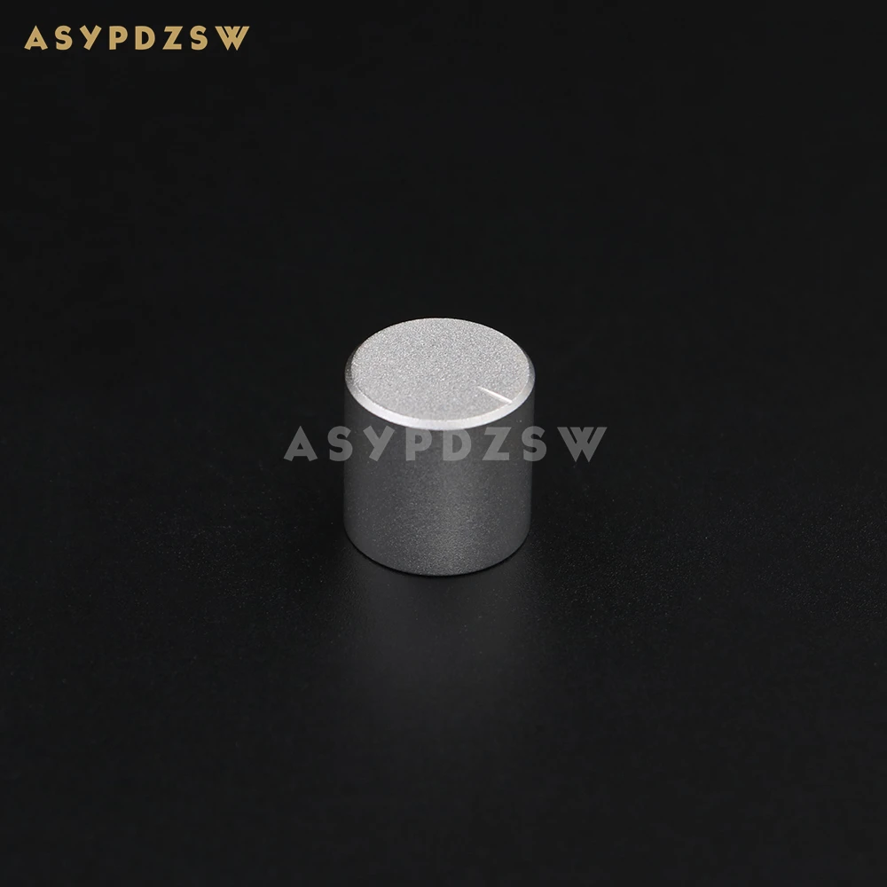 1 PCS 15*15mm Amplifier Volume potentiometer Aluminum knob Matte Silver/Black (Optional)