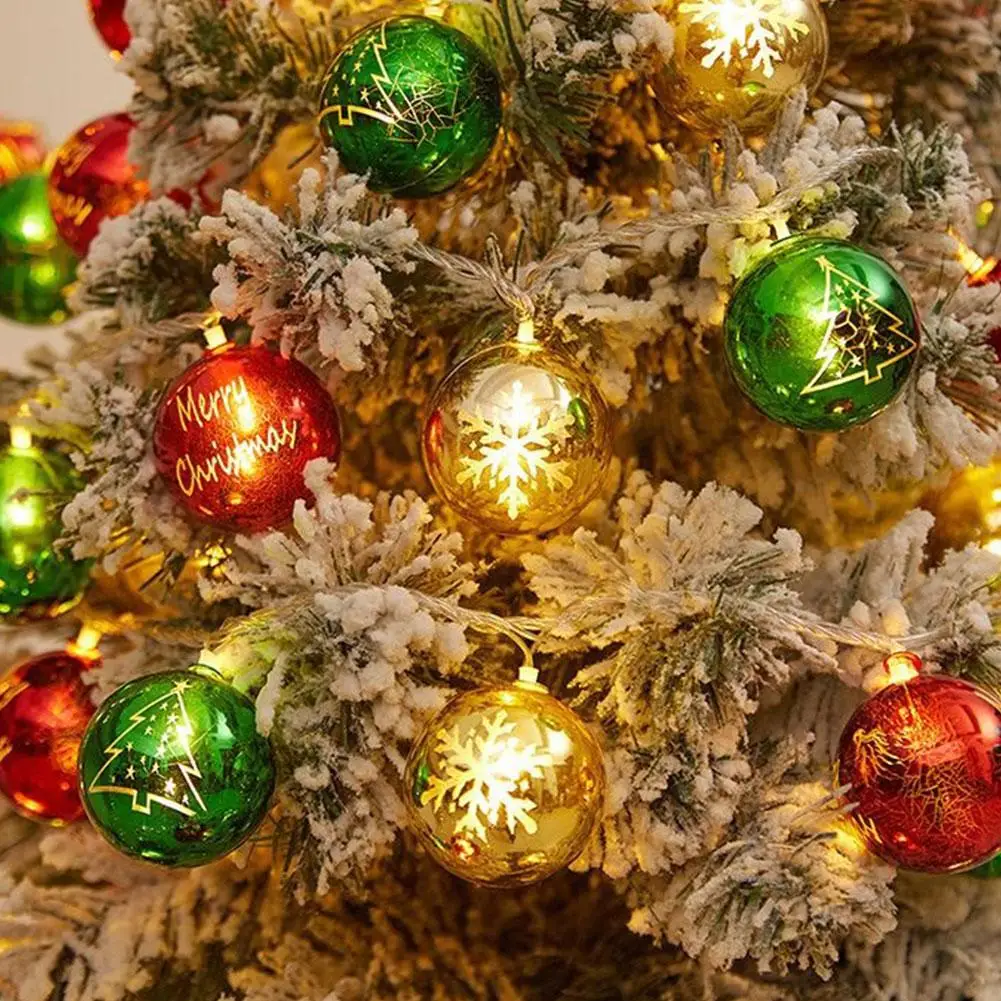 عيد الميلاد ضوء سلسلة قصب الحلوى سانتا كلوز ثلج مصباح شجرة عيد الميلاد ضوء سلاسل حلي معلقة عيد ميلاد سعيد زينة 2025 #4