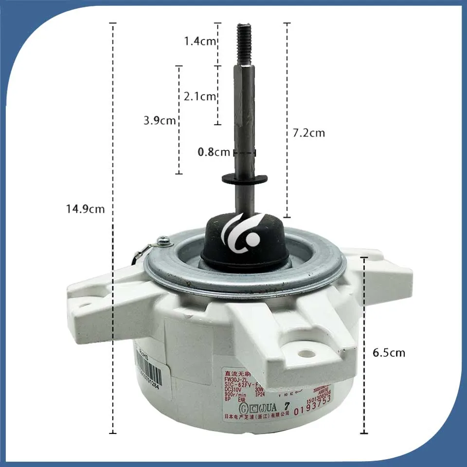 new good working for Air conditioner motor FW30J-ZL ZWS30-J SIC-62FV-F130-4 motor fan