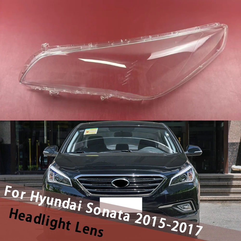 

Для Hyundai Sonata 2015 2016 2017, крышка объектива фар, абажур, корпус фары, автозамена, оригинальный абажур, крышка лампы