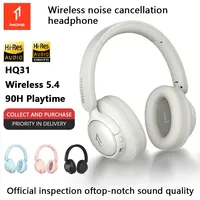 1MORE HQ31 LDAC Wireless Bluetooth Headphones 90H Playtime Noise Cancelling Sports Music Headset Hi-Res Audio Mic ANC Earphone