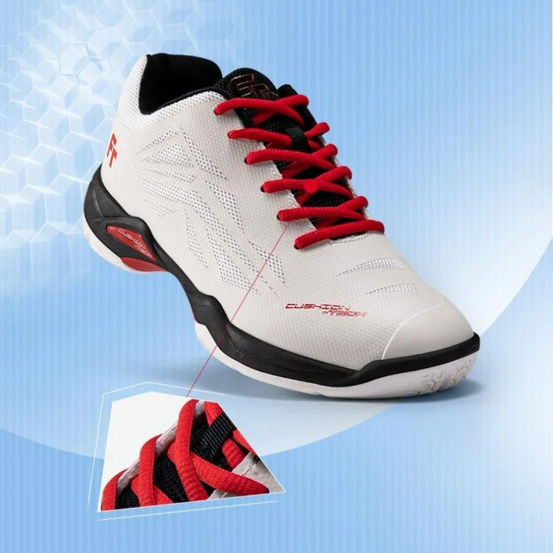 Best Verkopende Heren Gym Badmintonschoenen Witte Tafeltennisschoenen Heren Ademende Sportschoen Man Designer Indoor Court Schoen