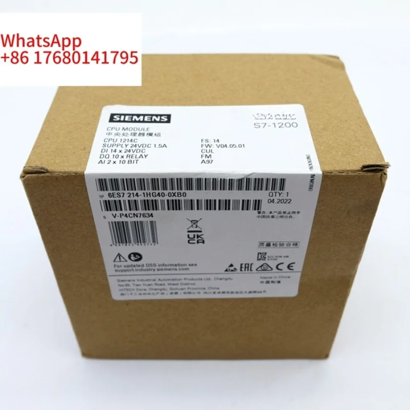 In Stock 6es7135-4gb01-0ab0  S7-1200 S7 1200  S7-1500 Plc Program Control S71500 1500 S7 200 Plc