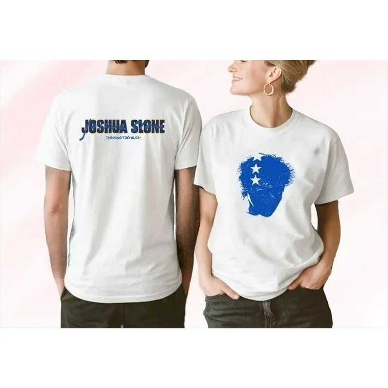 Joshua Slone Merch Tee Unisex T-shirt Men Short Sleeve Tee Causal Tops Clothes Female Y2K Tops