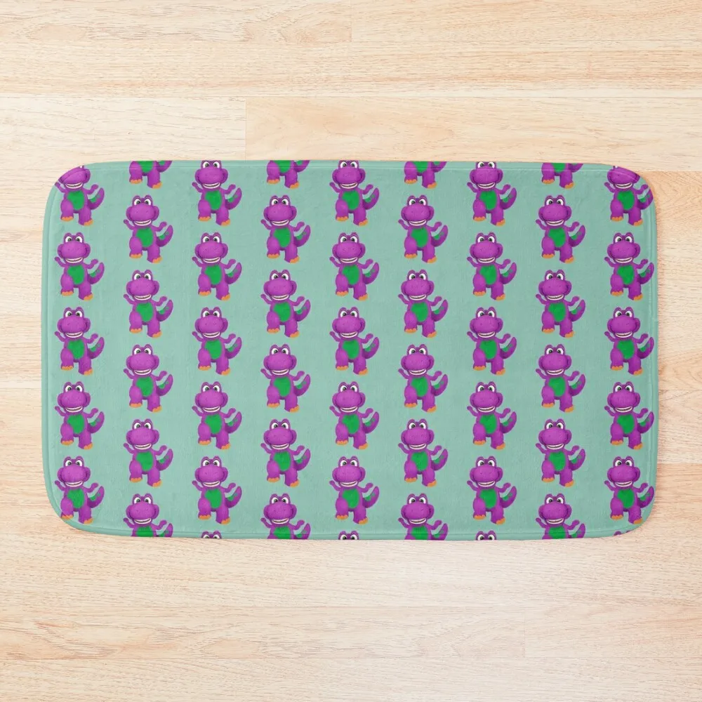 

Barney the Dinosaur Bath Mat Hallways Carpets For The Bathroom Home Entrances Mat