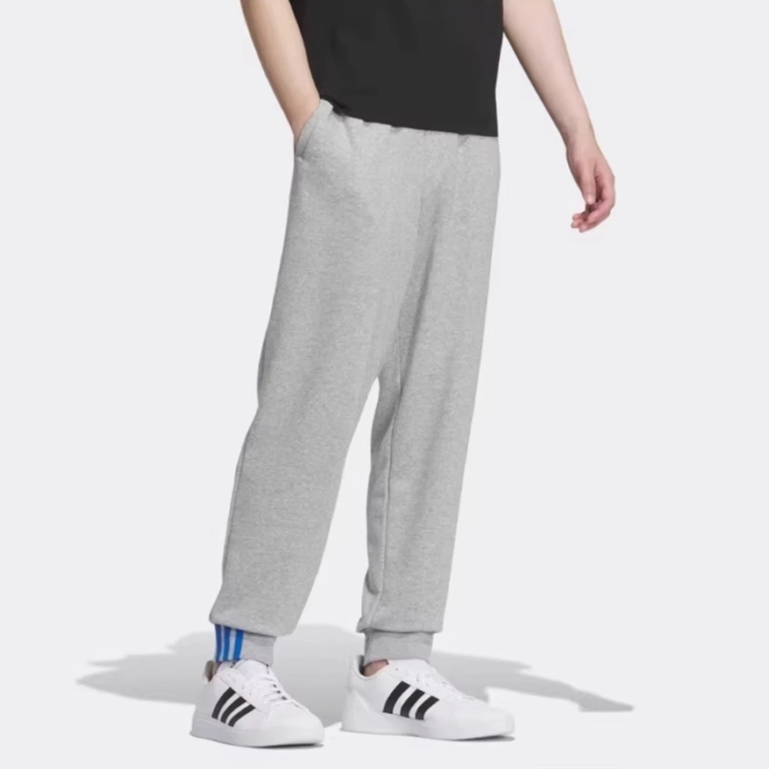

Adidas genuine genuine NEO Men's Fashion Breathable Drawstring Jogger Pants IK2451