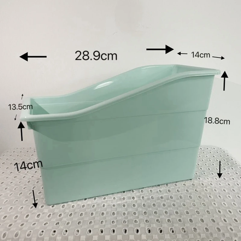 6Psc Book Box Connected Storage Box Book Storage Box For Book Folder Magazine File Rack Interlocking Office Classroom