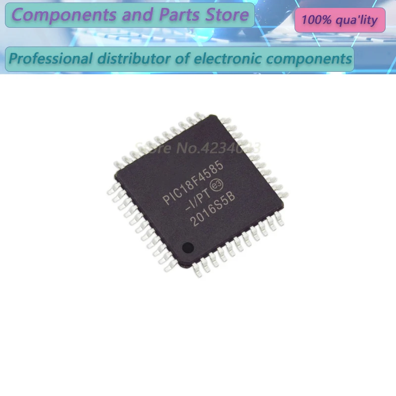 1pcs 100% New   PIC18F4525-I/PT  PIC18F4525  PIC18F4585-I/PT  PIC18F4585  TQFP44  Geïntegreerde Chip Originele Nieuwe