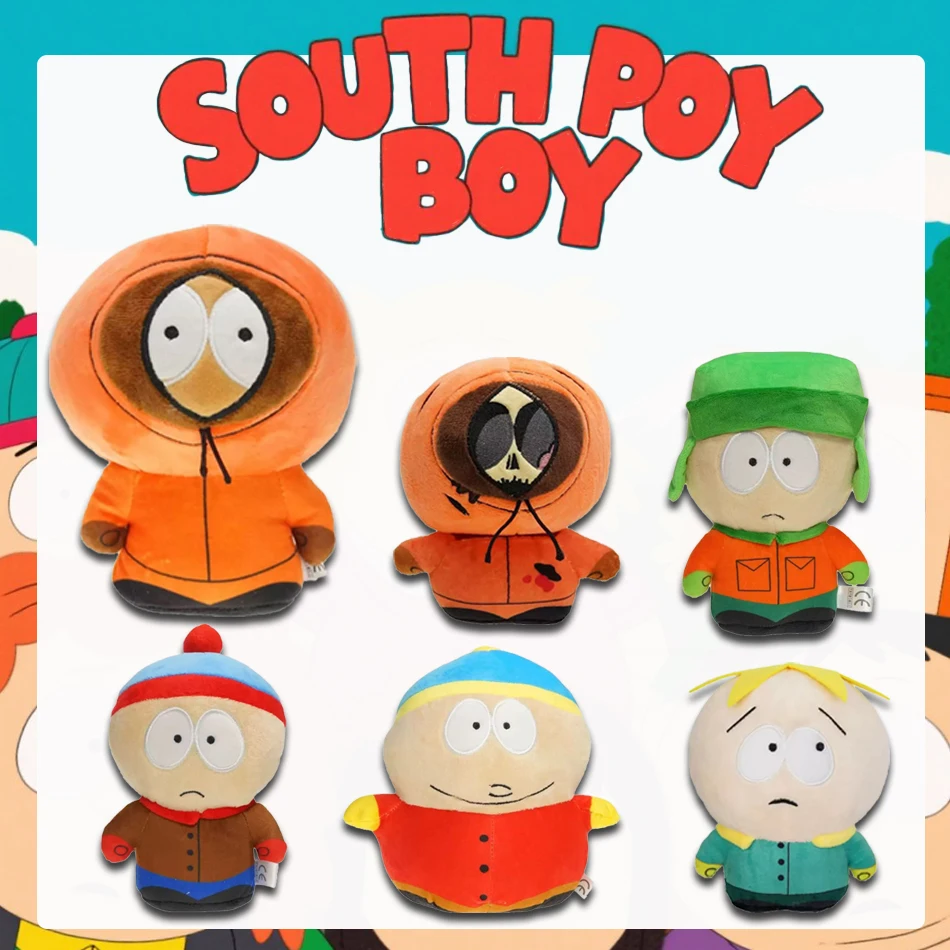 20 سنتيمتر جنوب نورث باركس ألعاب من القطيفة الكرتون أفخم دمية ستان كايل كيني كارتمان وسائد فخمة Peluche لعب الأطفال هدية عيد ميلاد