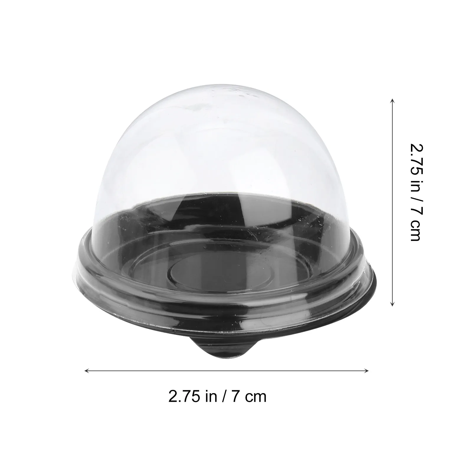 Round Mooncake Packaging Boxes 50 Pack Waterproof Egg Yolk Pastry Gift Boxes for Parties and Baptism