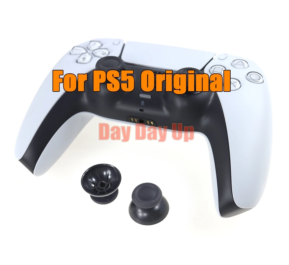 100 peças originais para ps5 capa analógica 3d polegar varas joystick tampa de cogumelo para substituição de controlador ps5
