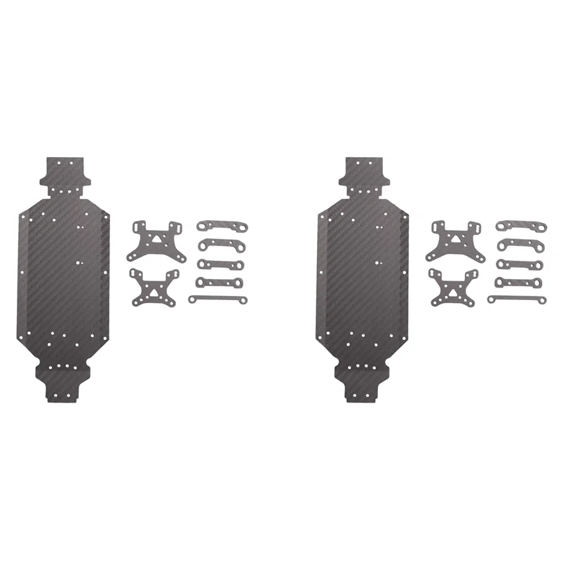 

2X Carbon Fiber Chassis Shock Tower Code For Wltoys 144001 144002 144010 LC Racing EMB-T 1/14 RC Car Upgrade Parts