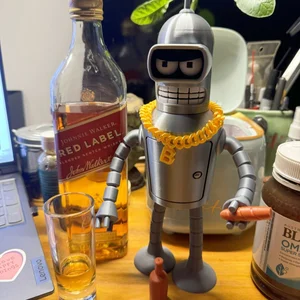 Trong kho của bộ phim hoạt hình Futurama Fry & Bender Action Hình ảnh đồ chơi đồ chơi cho trẻ em 10 Đồ chơi Futurama bán hàng chính - №9