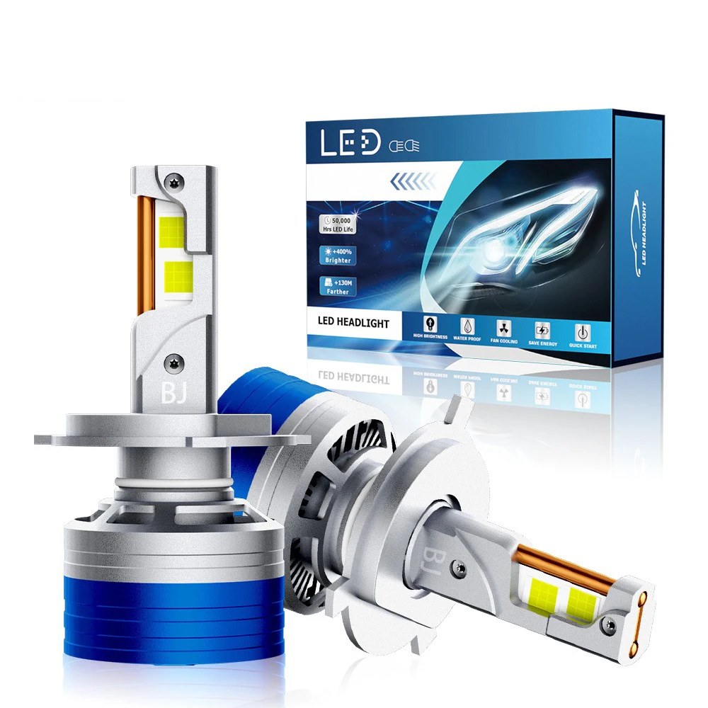 Upgrade Your Car's Visibility with LED Headlight Bulbs - H1 H4 H7 H8 H9 H11 HB3 HB4 Hir2 9005 9006 9012