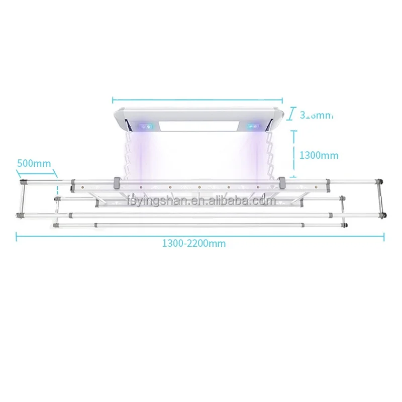 

Умная автоматическая многофункциональная подъемная сушилка для одежды из алюминиевого сплава, сушилка для одежды для домашнего использования