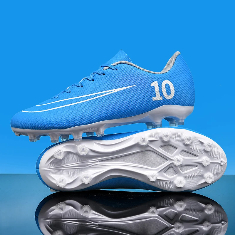

Мужские футбольные бутсы для игры на газоне, удобные, быстрые, дышащие, тренировочные футбольные кроссовки, сверхлегкие женские спортивные износостойкие кроссовки