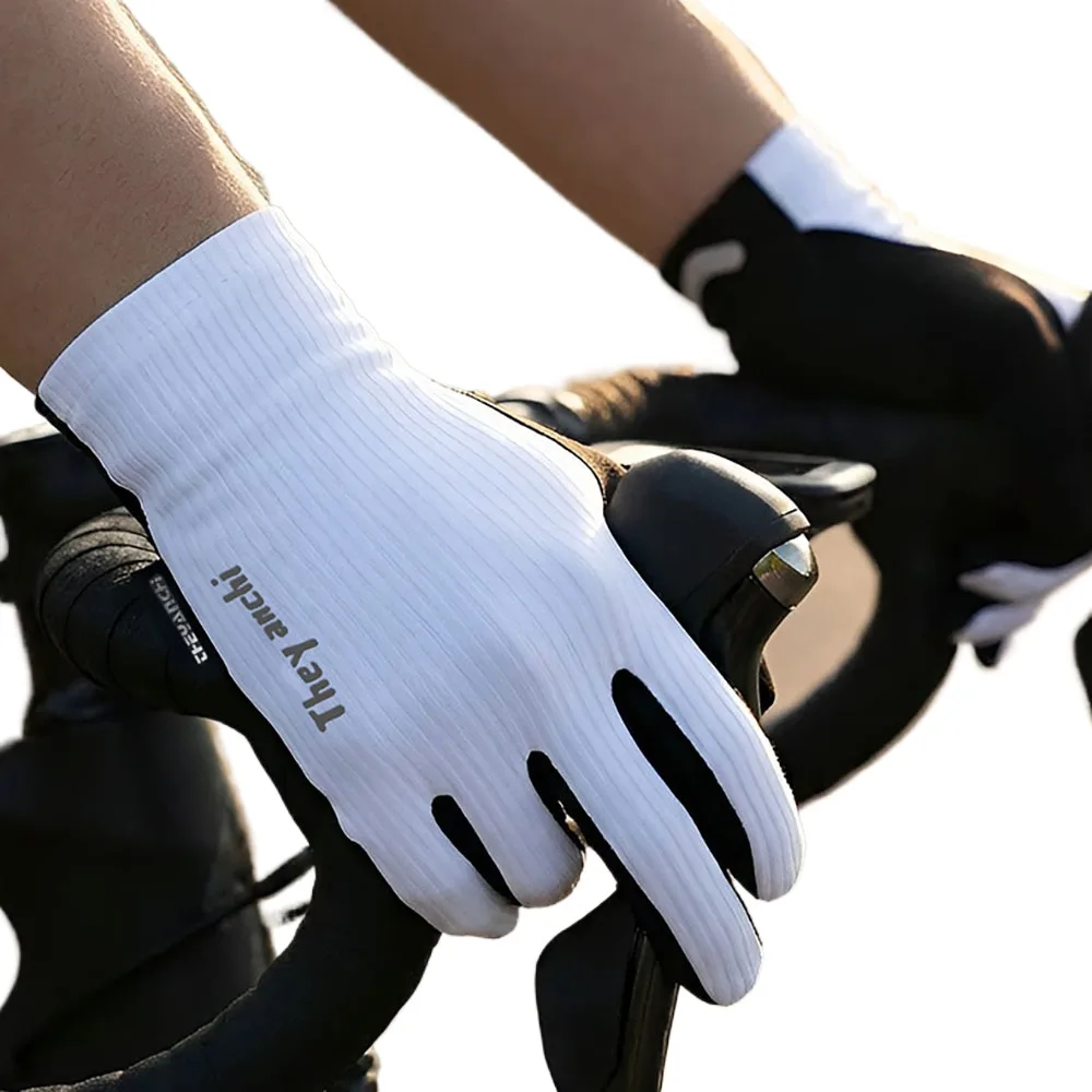 Summer Men Outdoor Sports Cycling Anti Slip Gloves Breathable Touchscreen Fishing Mountain Climbing Gloves