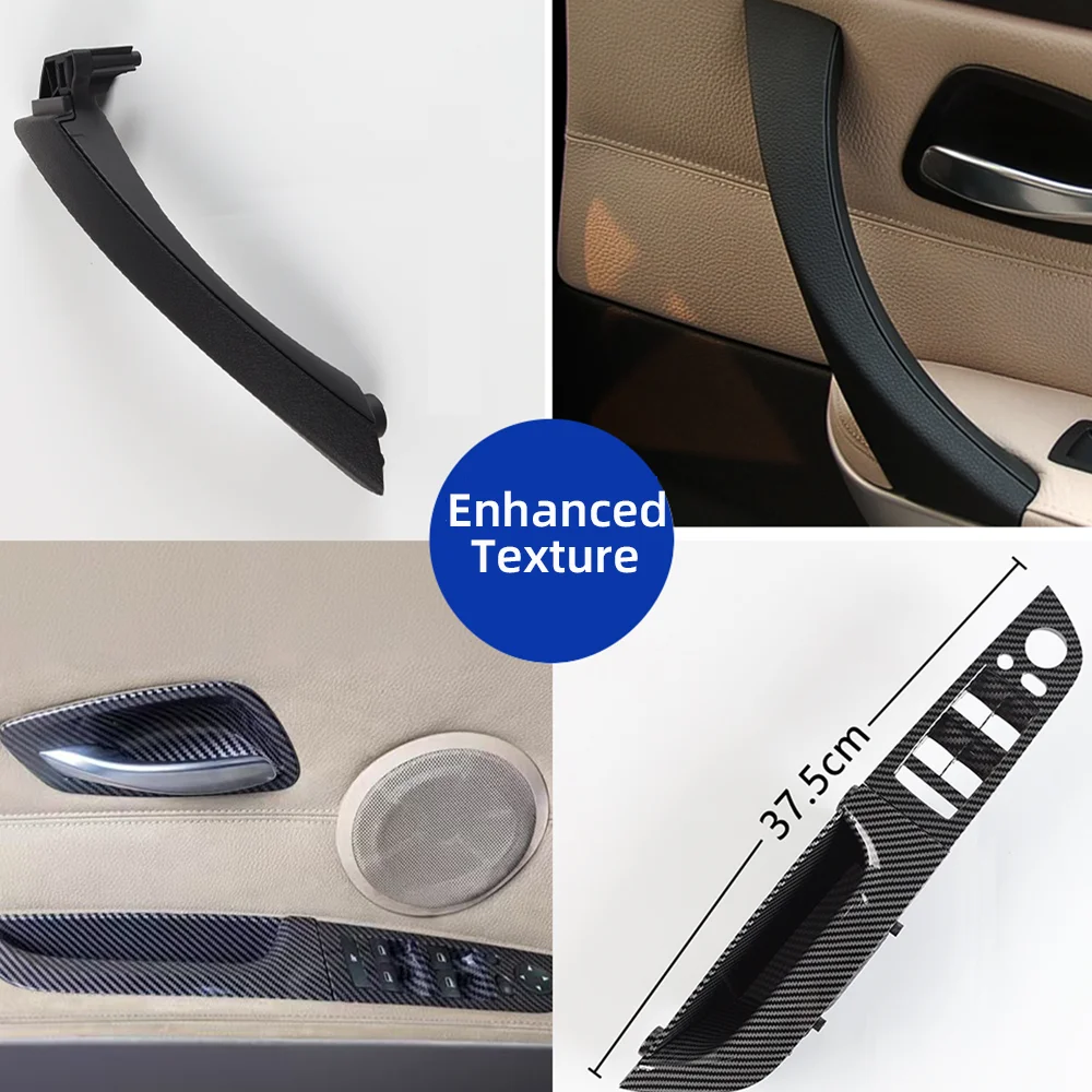 LHD RHD E90 E91 Interior Door Armrest PullHandle For BMW 3 Series 316 318 320 325 328 with Screws