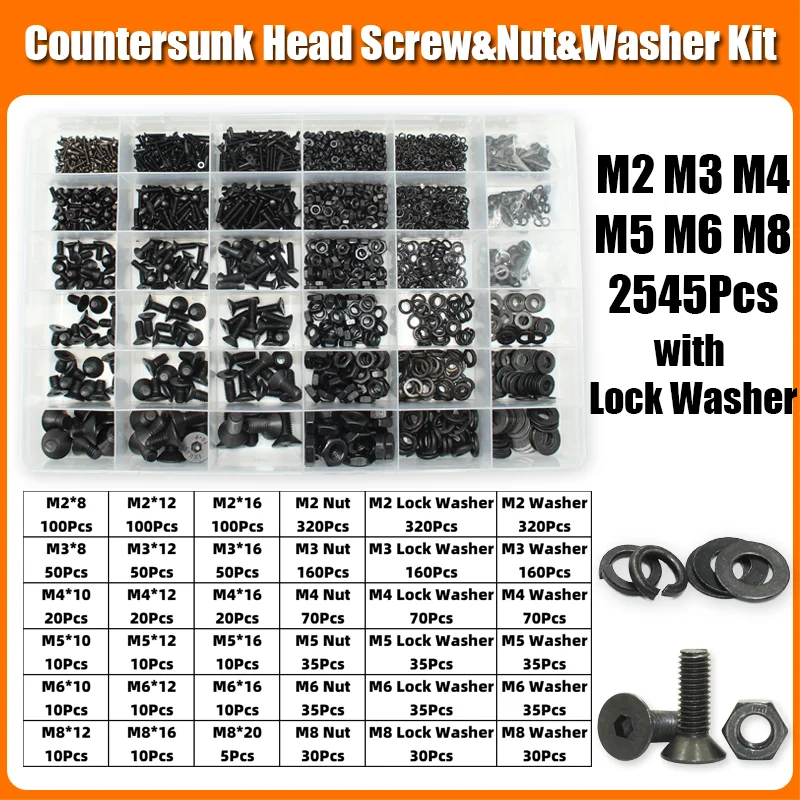 Countersunk  2545pcs