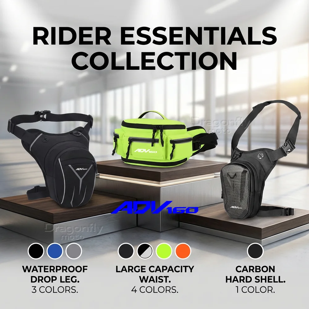 

For Honda ADV150 ADV160 ADV350 ADV 150 160 350 Motorcycle Leg Bag Waterproof Rider Waist Bag Cycling Bike Crossbody Bag