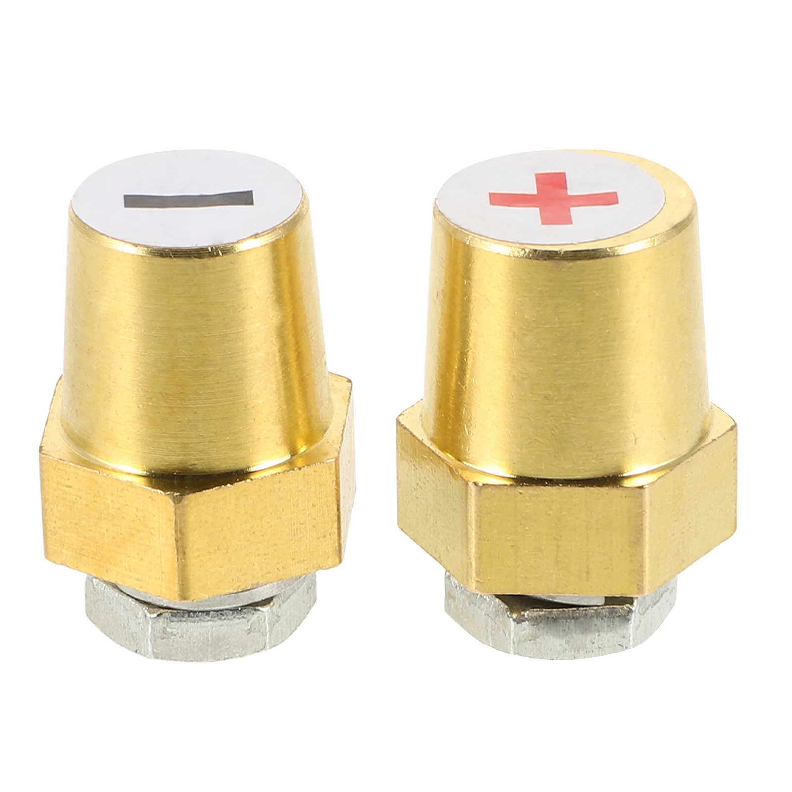 

Connector Side Charging Posts Adapter Brass Terminal Pure Copper Car Extension Threads Male Female Copper Brass