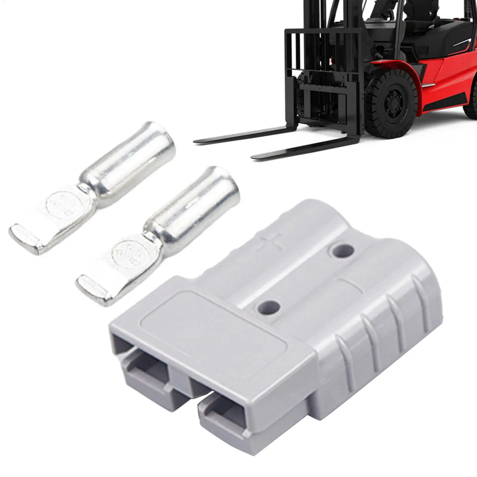 Battery Connectors Electric Double Pole Charging Port Vehicle Battery Charging Plugs For Truck Vehicle Automotive SUV Pickup RV