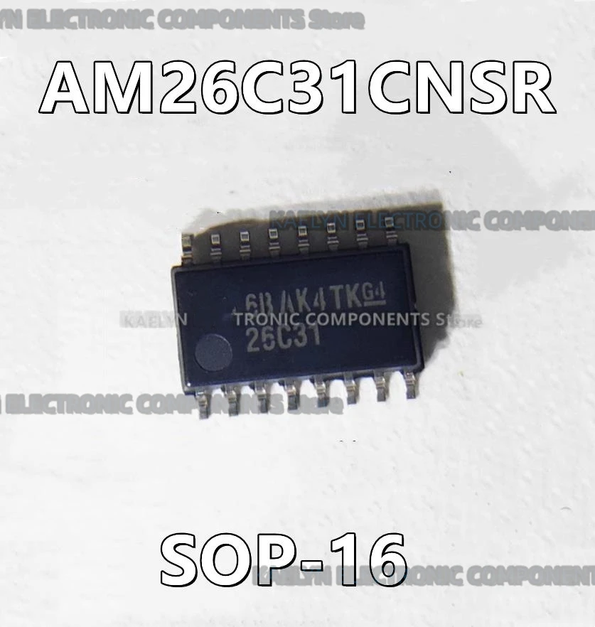 20Pcs/lot AM26C31CNSR AM26C31  4/0 Driver SOP-16