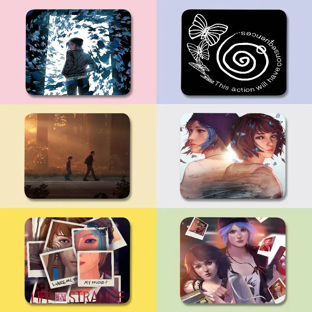 Peripheral Rubber Mouse Pad Animation Two-dimensional Office Desktop Mat E-sports Game Keyboard Pad Game Life Is Strange
