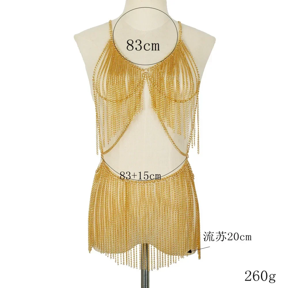 

Creative Tassel Dress Body Chain Mask Maternity Photography Props Head Trim Exaggerated Sexy Bra Skirt Pregnancy Woman Shooting