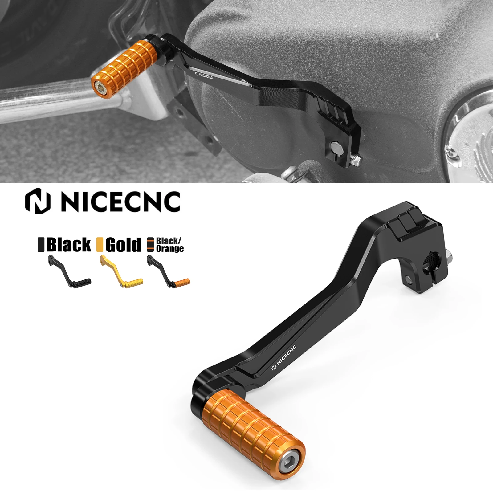 

For Harley Dyna Wide Glide Low Rider 1993-2017 Fat Bob FXDF Street Bob FXDB 2008-2017 Super Glide FXD Dyna Gear Shift Lever