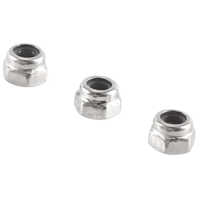 Metal Wheel Lock Nuts M2.5 Wheel Lock Nuts For 1/18 RC Car Crawler Traxxas TRX4M