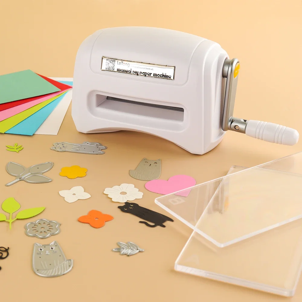 5 Colors DIY Metal Cutting Dies Machine for Embossing Scrapbooking Cutter Dies  Cards Making Crafts Paper Cutter Die-Cut Machine