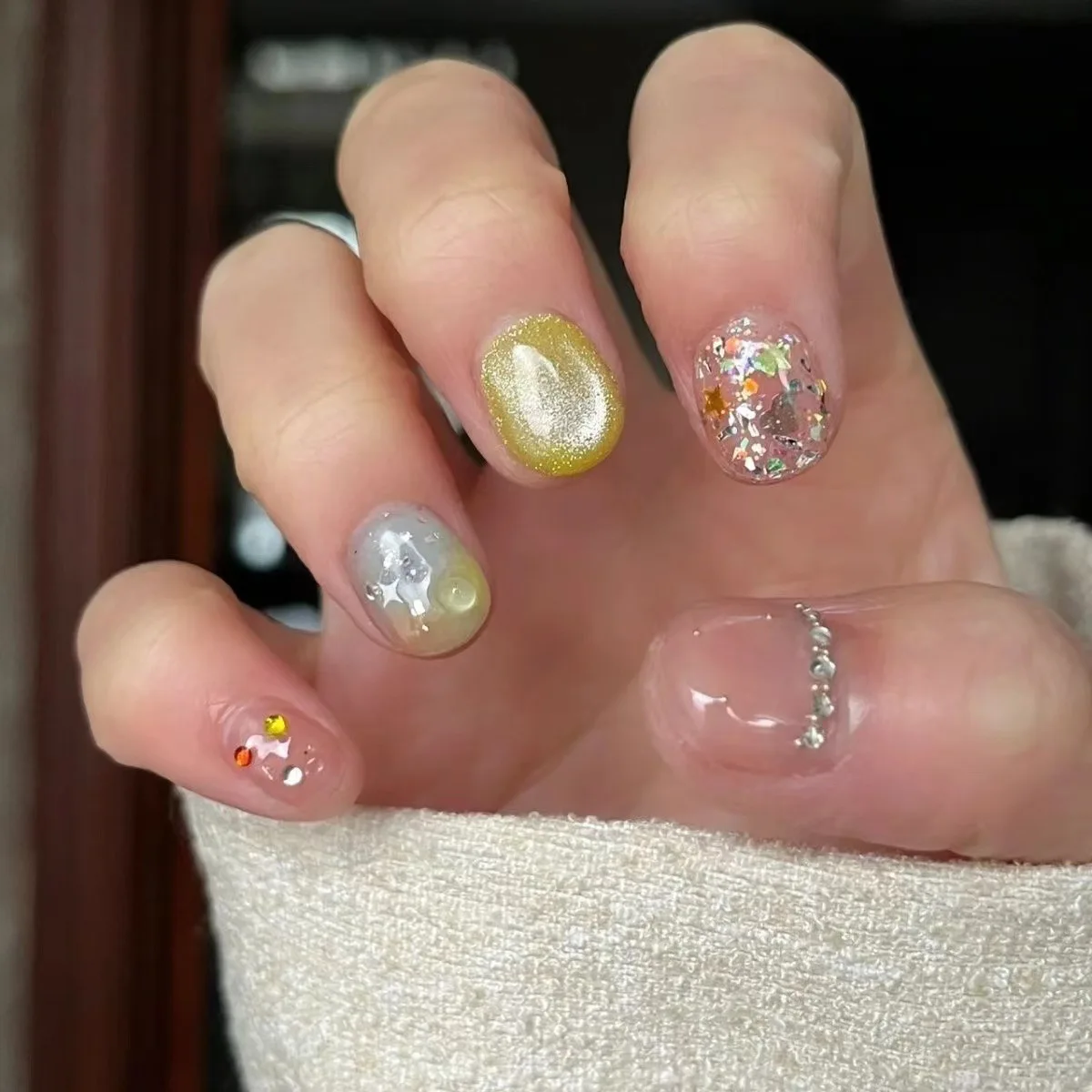 Рисунок 5 - окрашенные стеклянные бусины