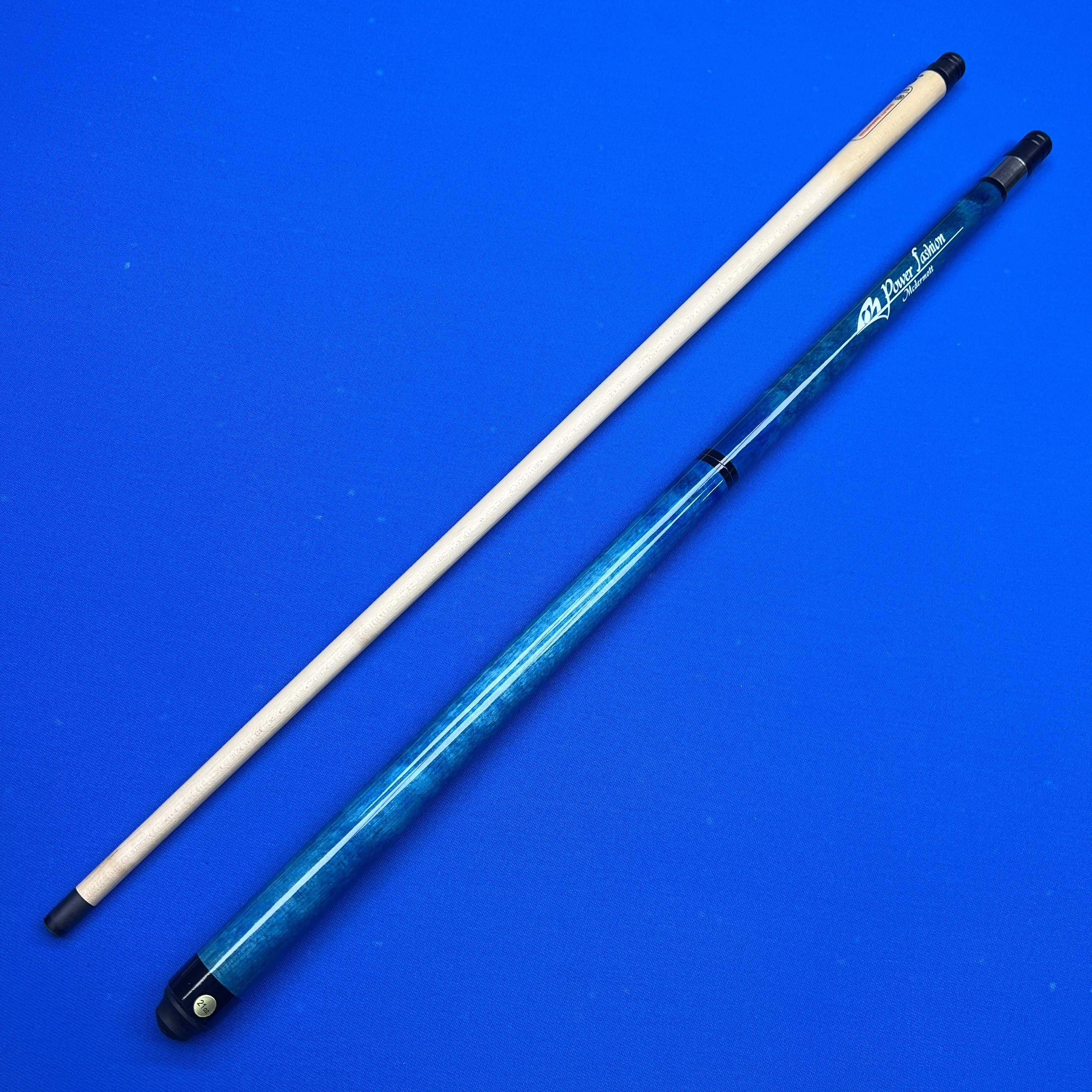 Low Deflection Canadian Hard Rock Maple Pool Cue - 3-Piece Break & Jump Design, Quick-Release Joint & Piano Lacquer Grip