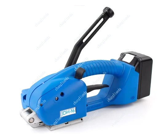 Máquina Flejadora Eléctrica JDH-16, Flejes de PP/PET de 13-16 mm, Máquina de Embalaje Manual, Herramientas de Envoltura para Cajas, Herramientas de Embalaje