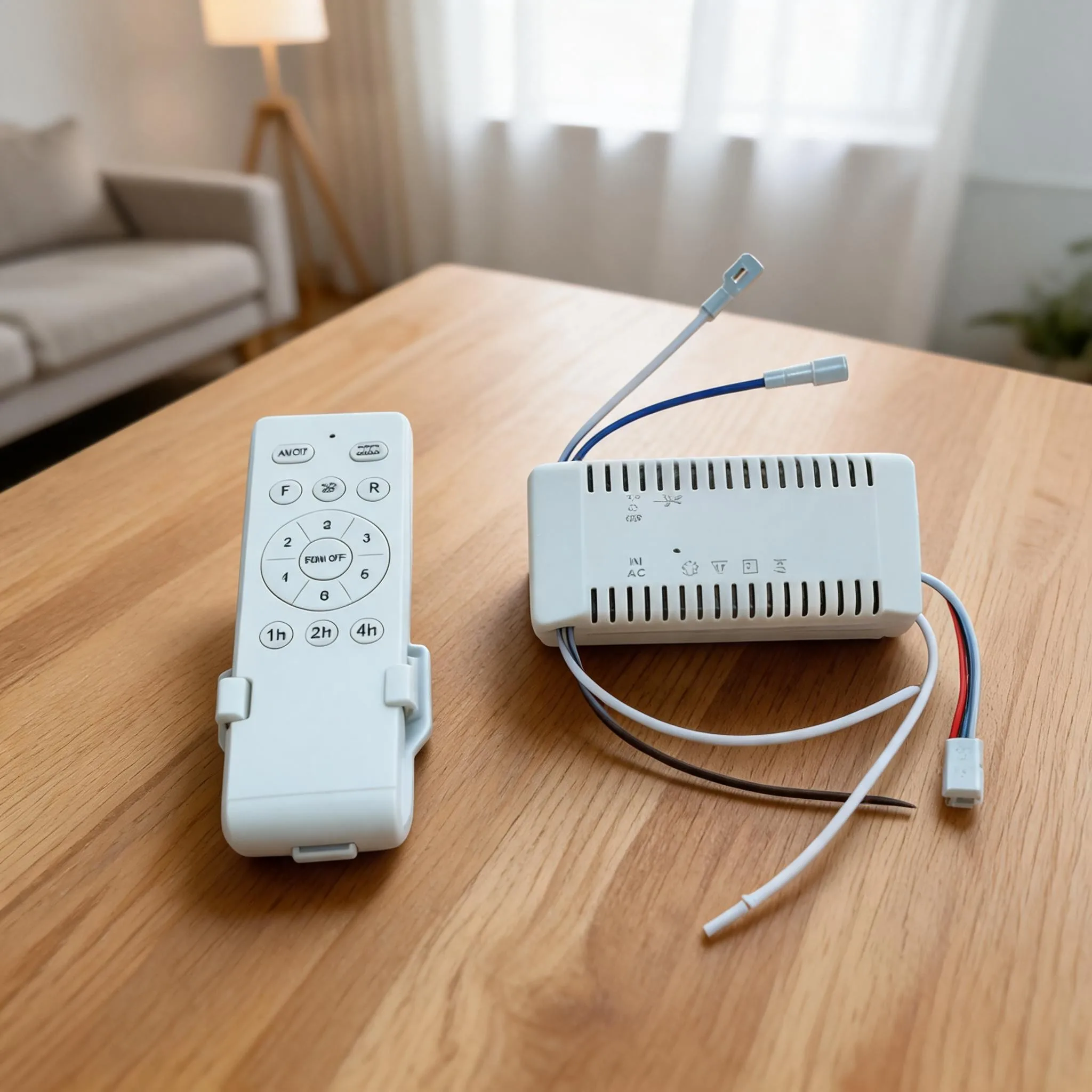 B79A Ceiling Fan Light Remote Control With Tri Color Dimming Timer Function For 160-265V AC Wireless Switch Accessories