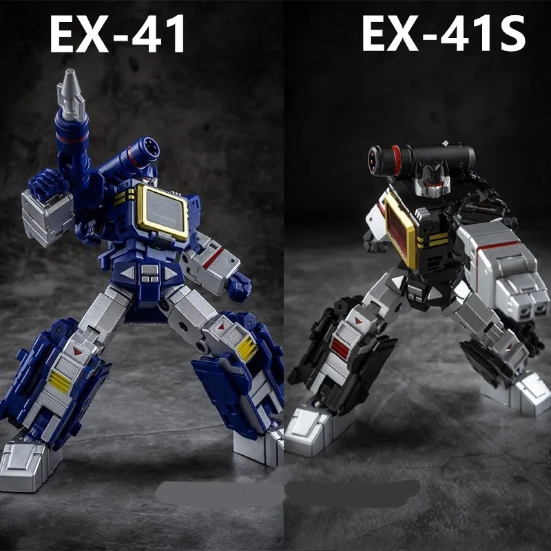 Transformation Ironfactory IF EX-41 EX-41S Soundwave EXRivière S SHADOWWAVE EX41 macicwave Enregistreur Action Figure Robot