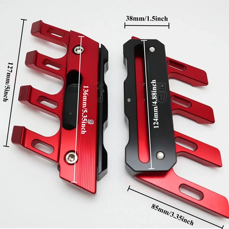For YMH NMAX155 XMAX300 TMAX530/560 Motorcycle Front Fork Protector Fender Guard Accessories Z Mudguard  Fall Protection Cover view 4