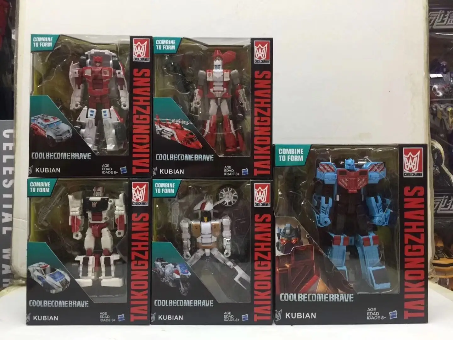 Transformers Action Figures G1 Reissue Defensor 5in1 Pieces A101-105 Model Robot for Collect Hobby