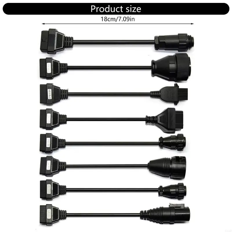 2025 nuevo convertidor adaptador cable diagnóstico camiones para interfaces computadora automóviles